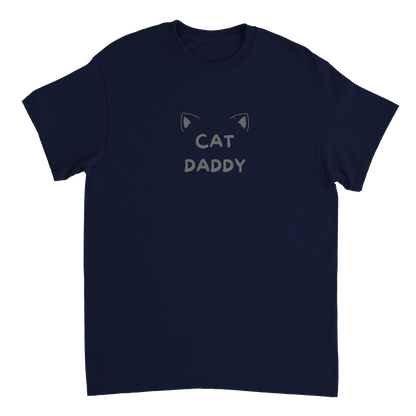 Cat daddy Heavyweight Unisex Crewneck T-shirt