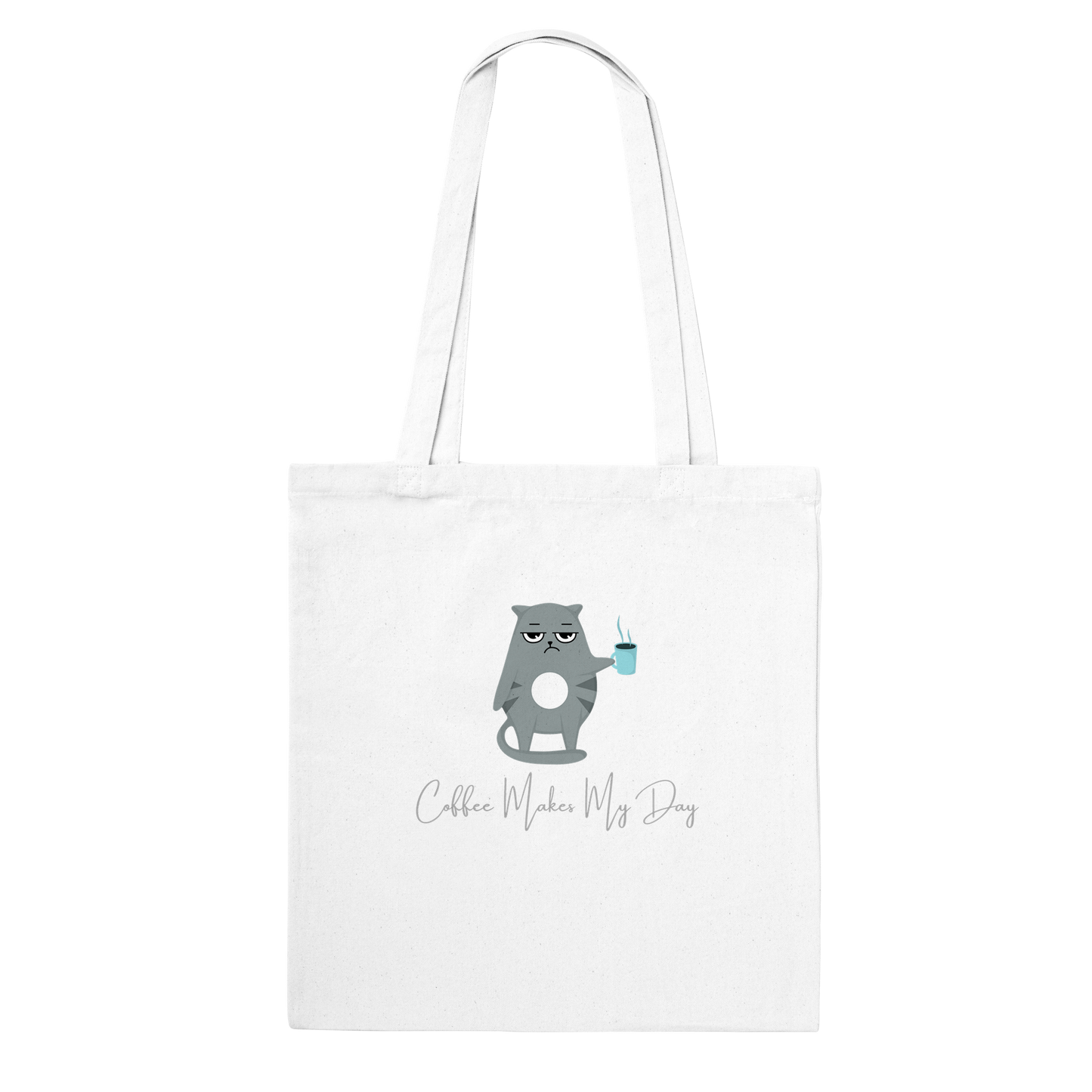 Coffee makes my day Classic Tote Bag