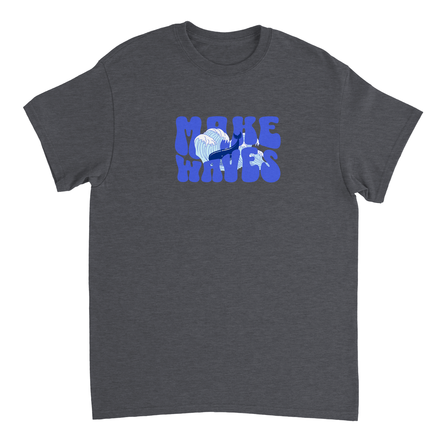 Make waves Heavyweight Unisex Crewneck T-shirt