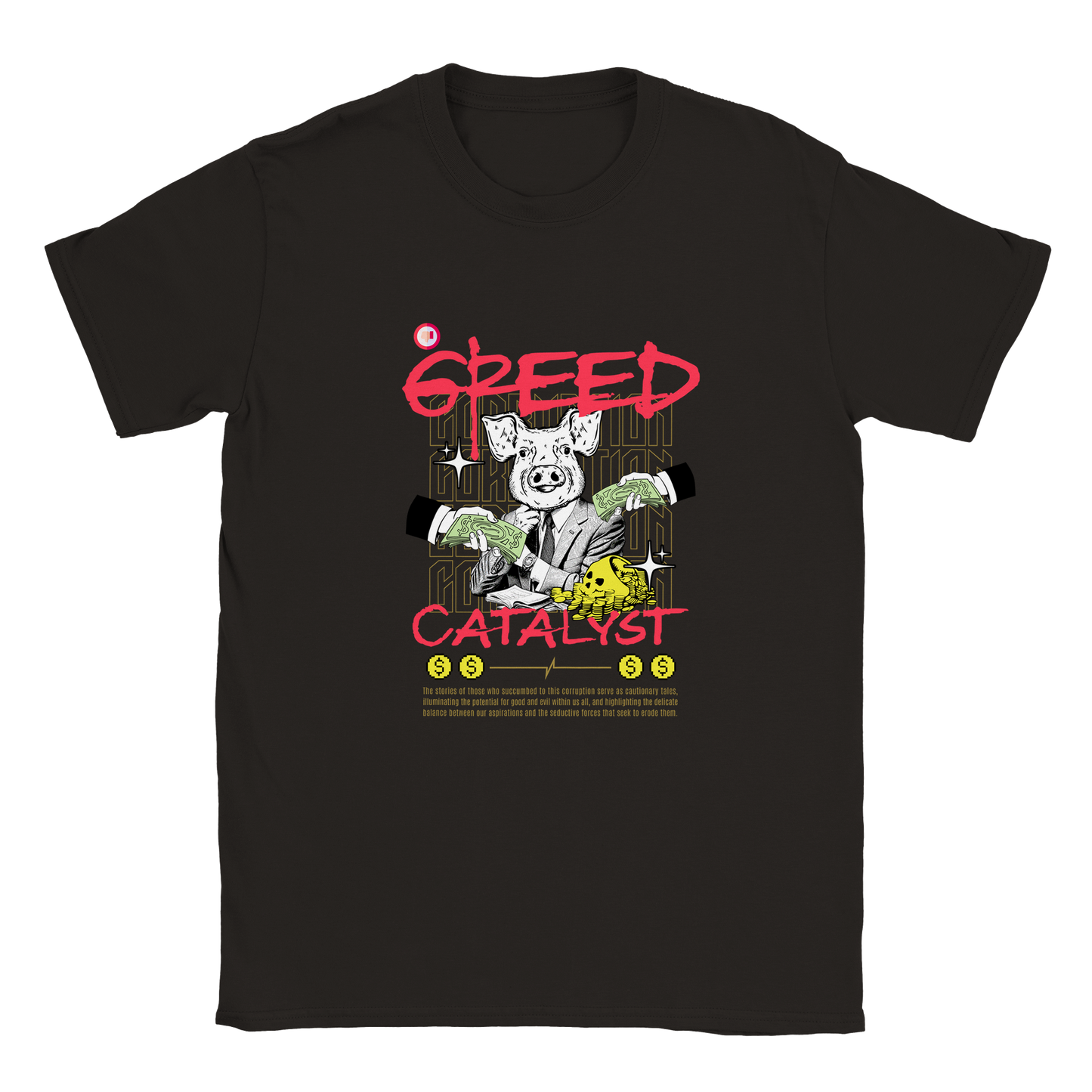 Remove greed catalyst Classic Unisex Crewneck T-shirt